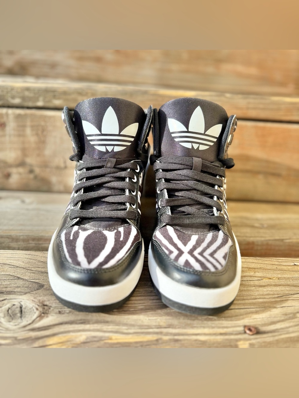 NWT Adidas Court Attitude W “Zebra” 2014 | Women’s 8.5